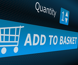 Image of a cart button